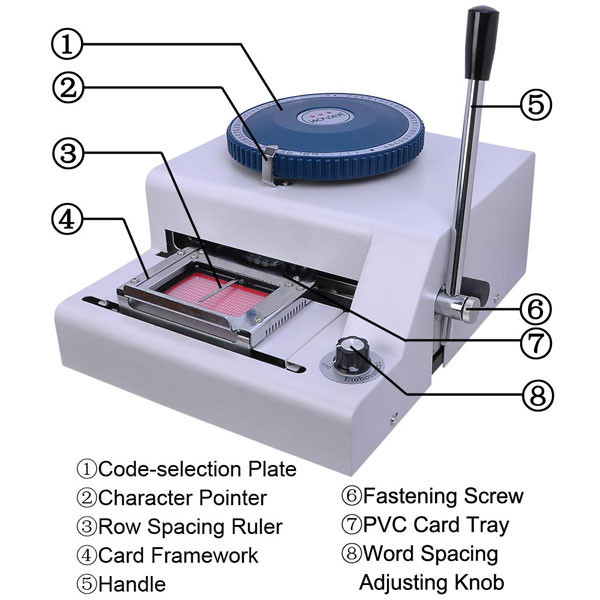 Embossing machine